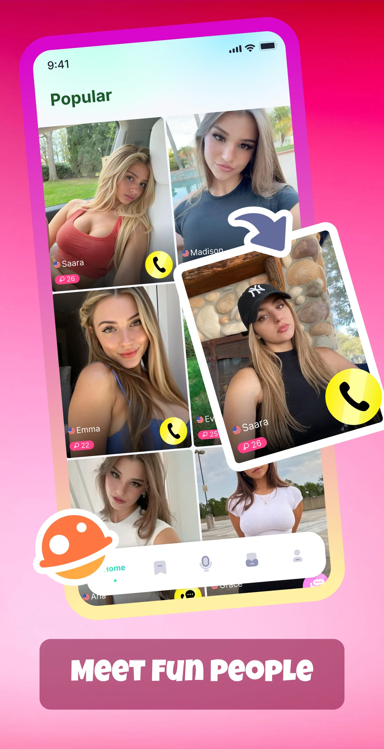 Weveo - Video Chat & Party screenshot